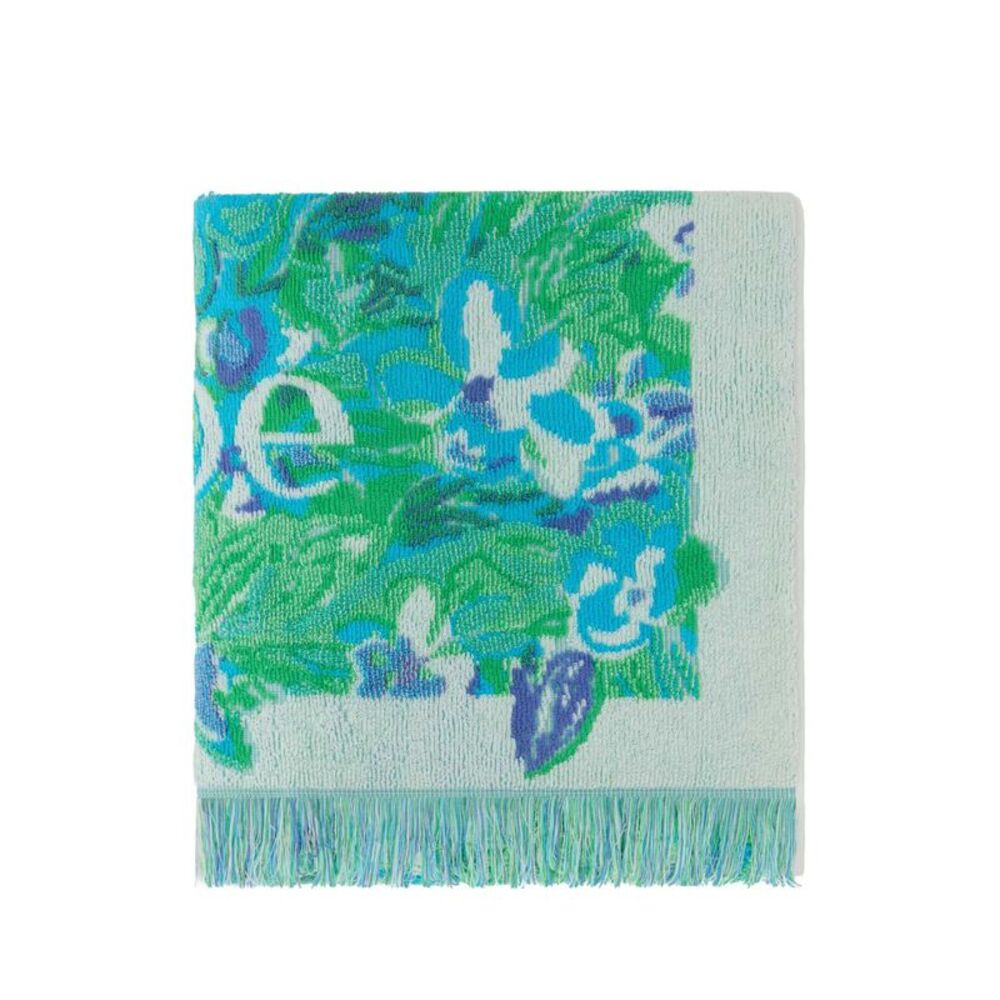 Chloe Women Embroidered Terry Fabric Chloe Wild Flowers Beach Towel